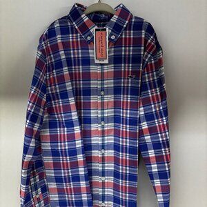 Vineyard Vines Boys Button Down Shirt - Size M (12 - 14)